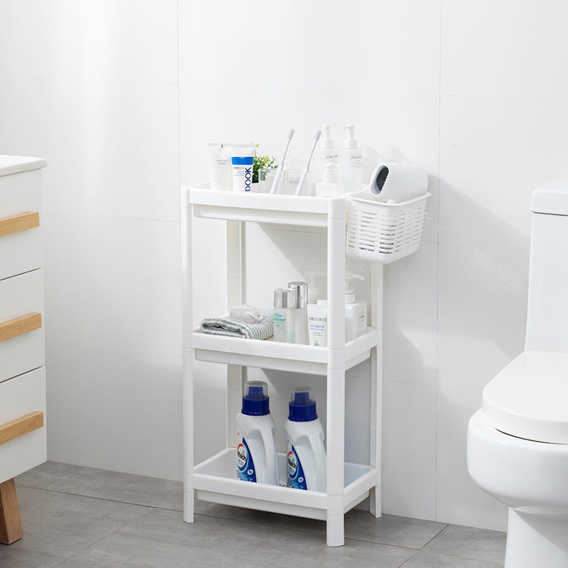 Carro Organizador Baño Cocina Con Ruedas Verdulero 5313 Blan Color Blanco